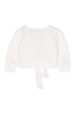 cardigan in cotone bianco LA STUPENDERIA KIDS | SCSC52102.